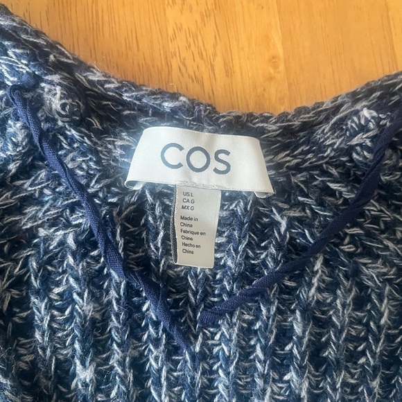COS oversized heavy weight chunky knit sweater, size Large - Picture 3 of 7